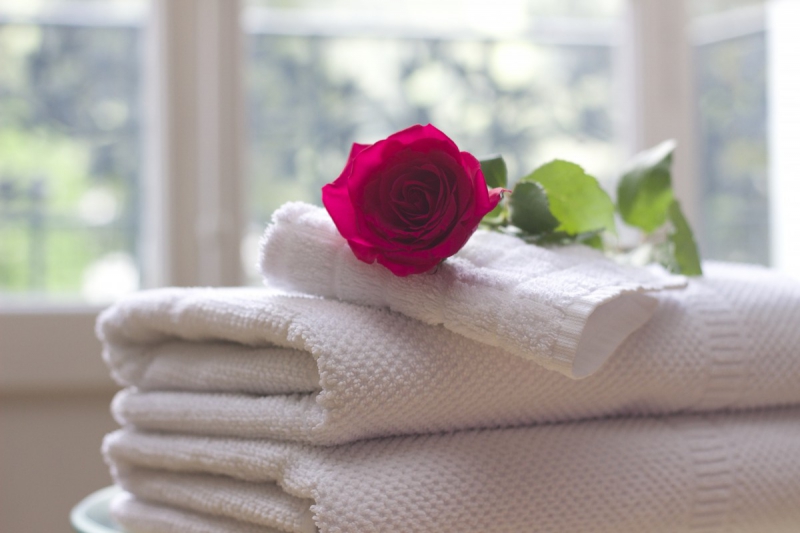 hotel-ARTIGUES-min_towel_rose_clean_care_salon_spa_white_bath-731641